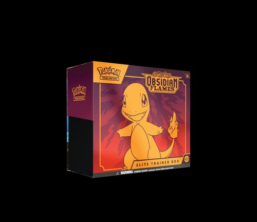 ETB Flammes Obsidiennes — Dracaufeu